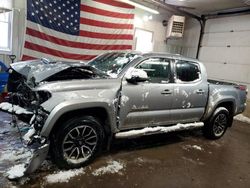 Salvage cars for sale at Lyman, ME auction: 2021 Toyota Tacoma Double Cab