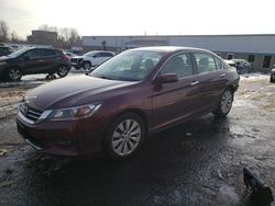 Salvage cars for sale at New Britain, CT auction: 2014 Honda Accord EXL