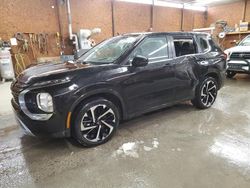 Salvage cars for sale at Ebensburg, PA auction: 2022 Mitsubishi Outlander SE