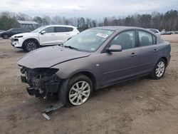 Salvage cars for sale from Copart Charles City, VA: 2008 Mazda 3 I