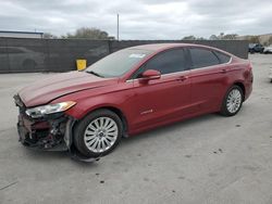 Salvage cars for sale at Orlando, FL auction: 2013 Ford Fusion SE Hybrid