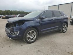 Salvage cars for sale at West Palm Beach, FL auction: 2016 Ford Edge Titanium