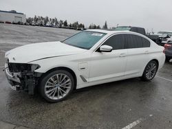 2022 BMW 530E en venta en Rancho Cucamonga, CA