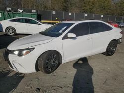 Salvage cars for sale at Waldorf, MD auction: 2017 Toyota Camry LE