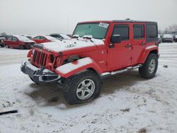 SUV salvage a la venta en subasta: 2014 Jeep Wrangler Unlimited Sahara