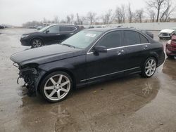 Salvage cars for sale at Bridgeton, MO auction: 2014 Mercedes-Benz C 300 4matic