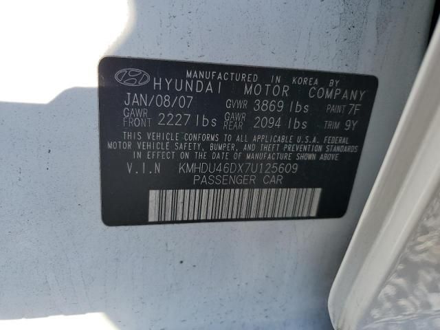 2007 Hyundai Elantra GLS