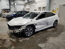 Salvage cars for sale from Copart Ottawa, ON: 2017 Honda Civic EX