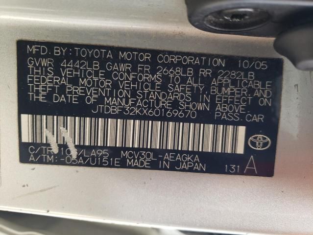 2006 Toyota Camry LE