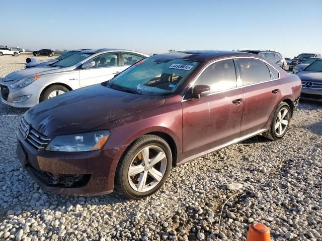 2013 Volkswagen Passat SE