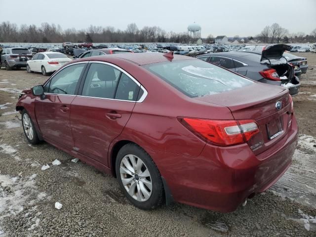 2016 Subaru Legacy 2.5I Premium