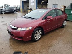 Salvage cars for sale at Elgin, IL auction: 2010 Honda Civic LX