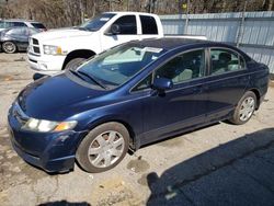 Honda Civic salvage cars for sale: 2010 Honda Civic LX