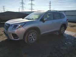 Salvage cars for sale at Elgin, IL auction: 2024 Subaru Forester Premium