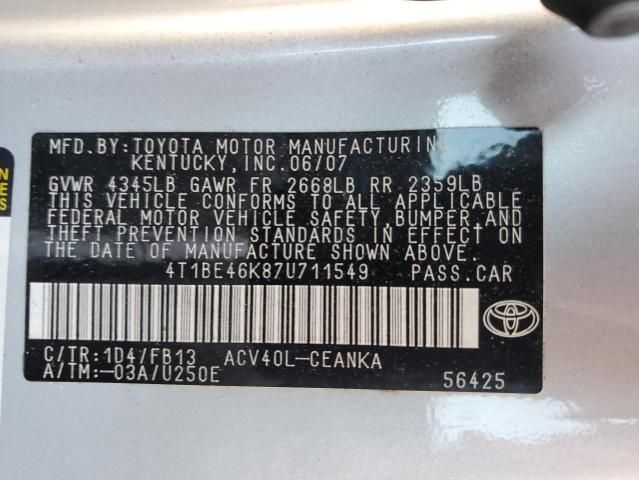 2007 Toyota Camry CE