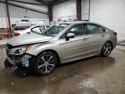 Salvage cars for sale at West Mifflin, PA auction: 2017 Subaru Legacy 2.5I Limited