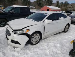 2016 Ford Fusion SE Hybrid en venta en Mendon, MA