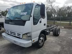 Salvage trucks for sale at West Palm Beach, FL auction: 2006 Isuzu NPR