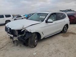 BMW x3 xdrive30i salvage cars for sale: 2022 BMW X3 XDRIVE30I