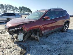 Salvage cars for sale at Loganville, GA auction: 2019 Jeep Cherokee Limited