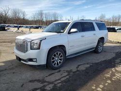 Salvage cars for sale at Marlboro, NY auction: 2017 GMC Yukon XL Denali