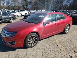 Salvage cars for sale at Austell, GA auction: 2012 Ford Fusion SEL