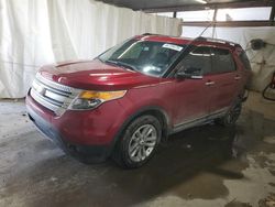 Salvage cars for sale at Ebensburg, PA auction: 2015 Ford Explorer XLT