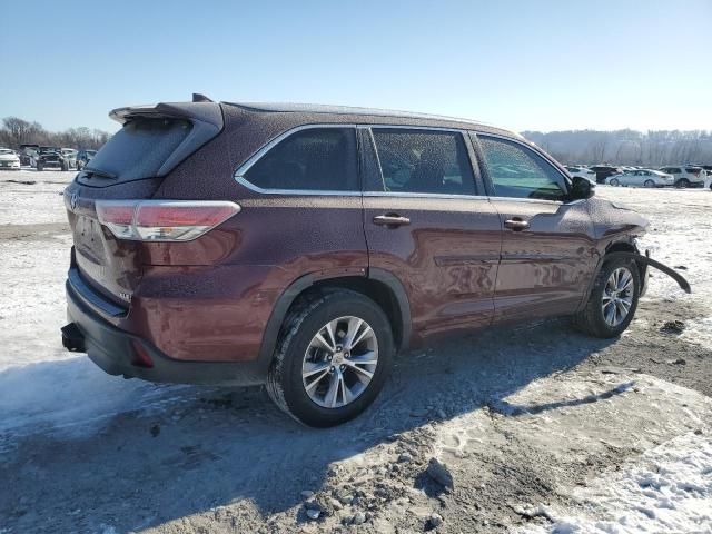 2015 Toyota Highlander XLE