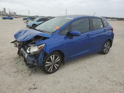 Salvage cars for sale at New Braunfels, TX auction: 2017 Honda FIT EX