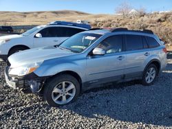 Salvage cars for sale at Reno, NV auction: 2014 Subaru Outback 2.5I Premium