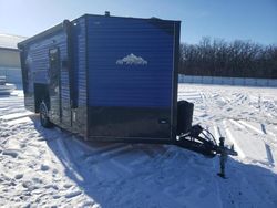 Salvage trucks for sale at Avon, MN auction: 2020 Glac Trailer