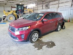 Salvage cars for sale at Chicago Heights, IL auction: 2019 KIA Sorento LX