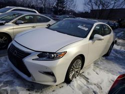 Salvage cars for sale at North Billerica, MA auction: 2016 Lexus ES 350