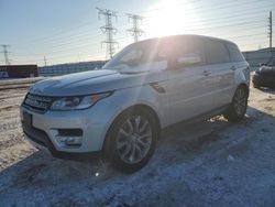 Salvage cars for sale at Elgin, IL auction: 2017 Land Rover Range Rover Sport HSE