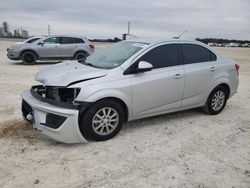 Salvage cars for sale at New Braunfels, TX auction: 2018 Chevrolet Sonic LT