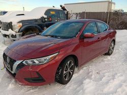 Nissan salvage cars for sale: 2022 Nissan Sentra SV