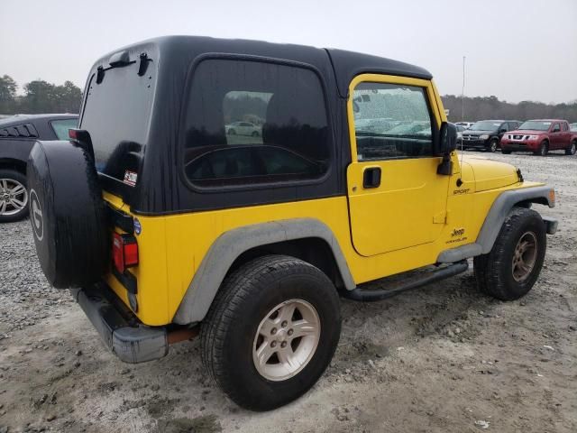 2006 Jeep Wrangler / TJ Sport