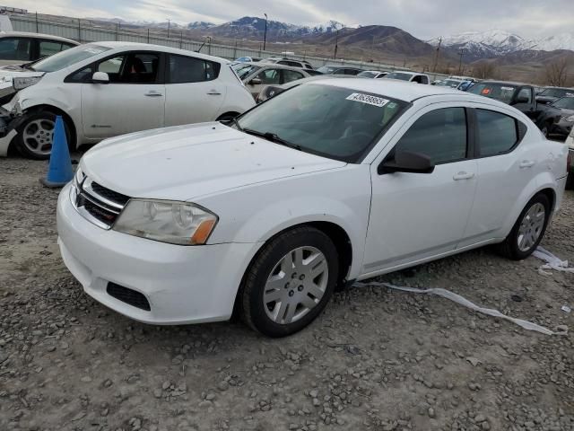 2013 Dodge Avenger SE