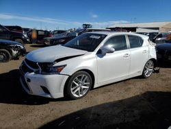 Carros salvage a la venta en subasta: 2015 Lexus CT 200