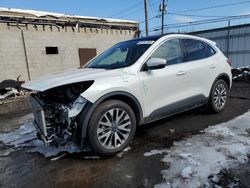 Salvage cars for sale at New Britain, CT auction: 2020 Ford Escape Titanium