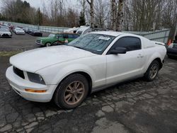 Salvage cars for sale at Portland, OR auction: 2005 Ford Mustang