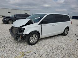 Salvage cars for sale from Copart Taylor, TX: 2018 Dodge Grand Caravan SE