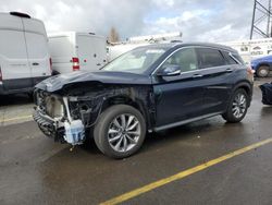 Infiniti salvage cars for sale: 2021 Infiniti QX50 Luxe