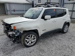 Jeep Renegade Latitude salvage cars for sale: 2018 Jeep Renegade Latitude