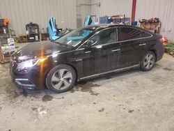 Salvage cars for sale at Appleton, WI auction: 2017 Hyundai Sonata Hybrid