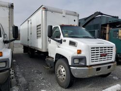 Salvage trucks for sale at Assonet, MA auction: 2007 GMC C7500 C7C042