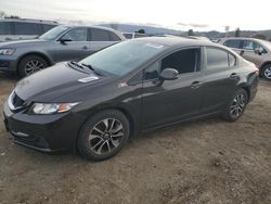 Salvage cars for sale at San Martin, CA auction: 2013 Honda Civic LX