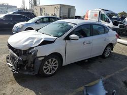 Salvage cars for sale at Hayward, CA auction: 2019 Nissan Sentra S