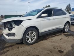 Salvage cars for sale at Woodhaven, MI auction: 2020 Ford Edge SEL