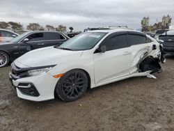 Salvage cars for sale at San Diego, CA auction: 2020 Honda Civic SI